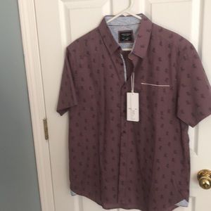 Sunrise Kingdom Floral Button Down Short Sleeve Shirt